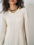 【 予約:2月上旬 】RIB KNIT LONG TEE /Y261-91014